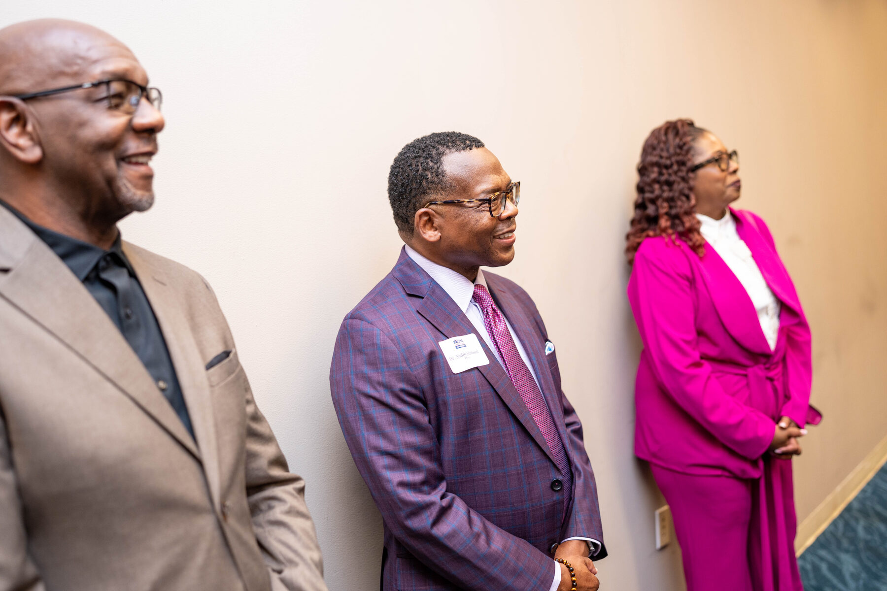 Dr. Naim Shaheed at the fundraiser